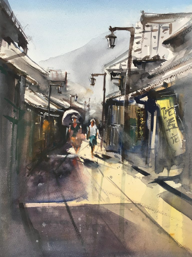懐かしの道(奈良・今井町)　　　　　　　　　　　　　　　　　　　　　　　　　　　　　　　　　　　　　　　　