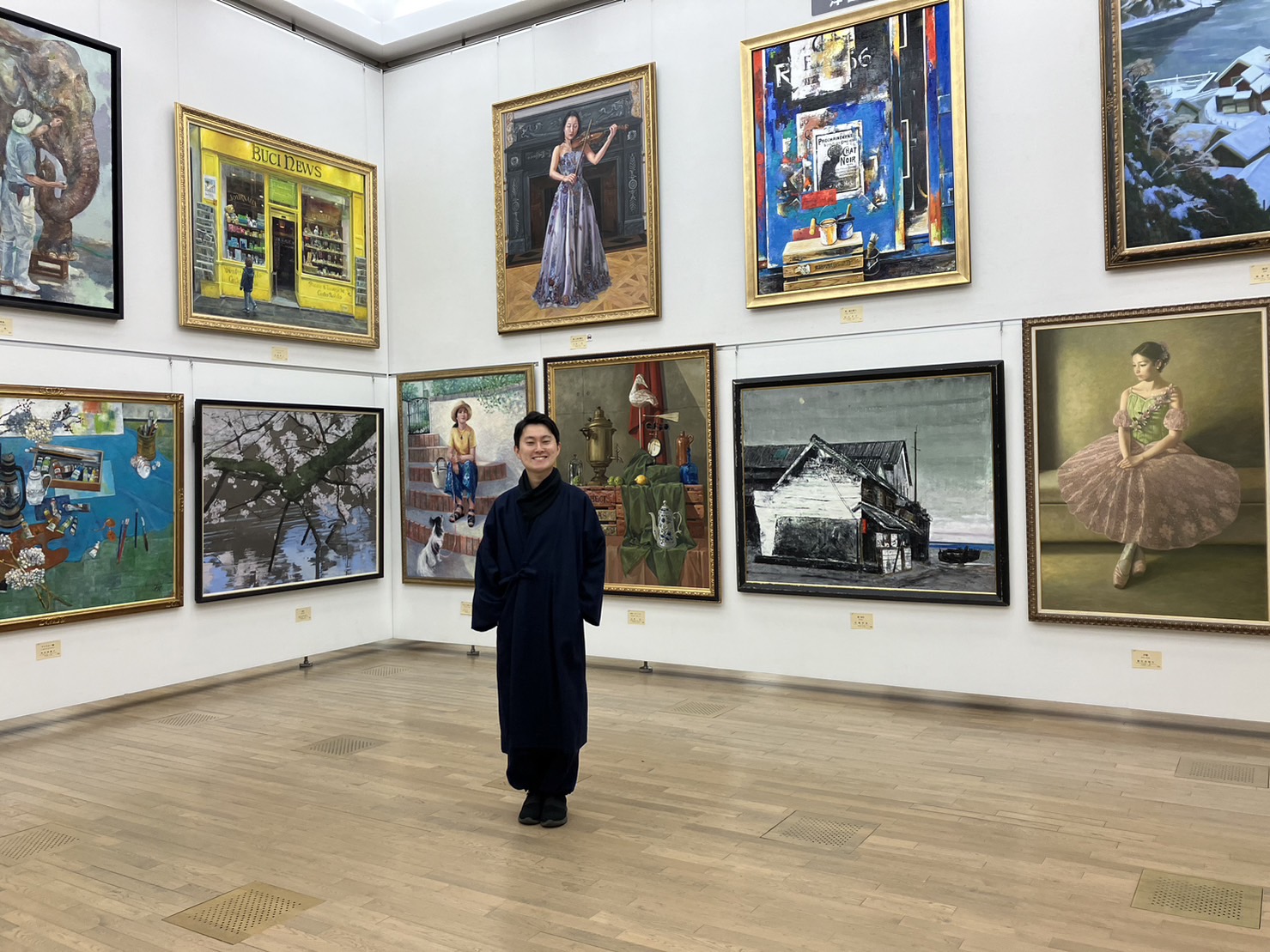 日展へ行ってきました！！ | 鎌倉水彩画塾