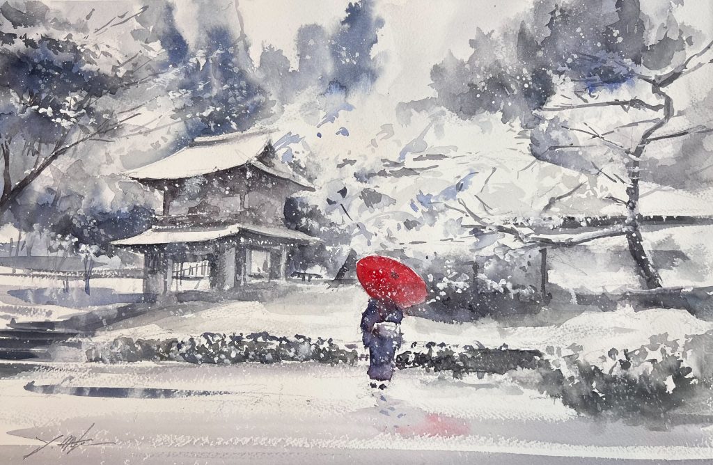 鎌倉・浄智寺の冬