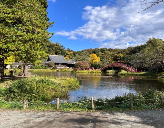 【紅葉と秋の風をあつめて】横浜金沢・称名寺スケッチ会！