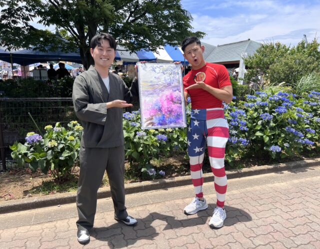 【動画あり】石ちゃんのジモトピLIVE生出演〜人生はマラソンだ！怒涛の紫陽花ライブペインティングの模様をお届けします！