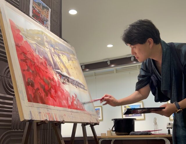 【来場感謝】個展終了いたしました！ライブペインティング動画も公開！！