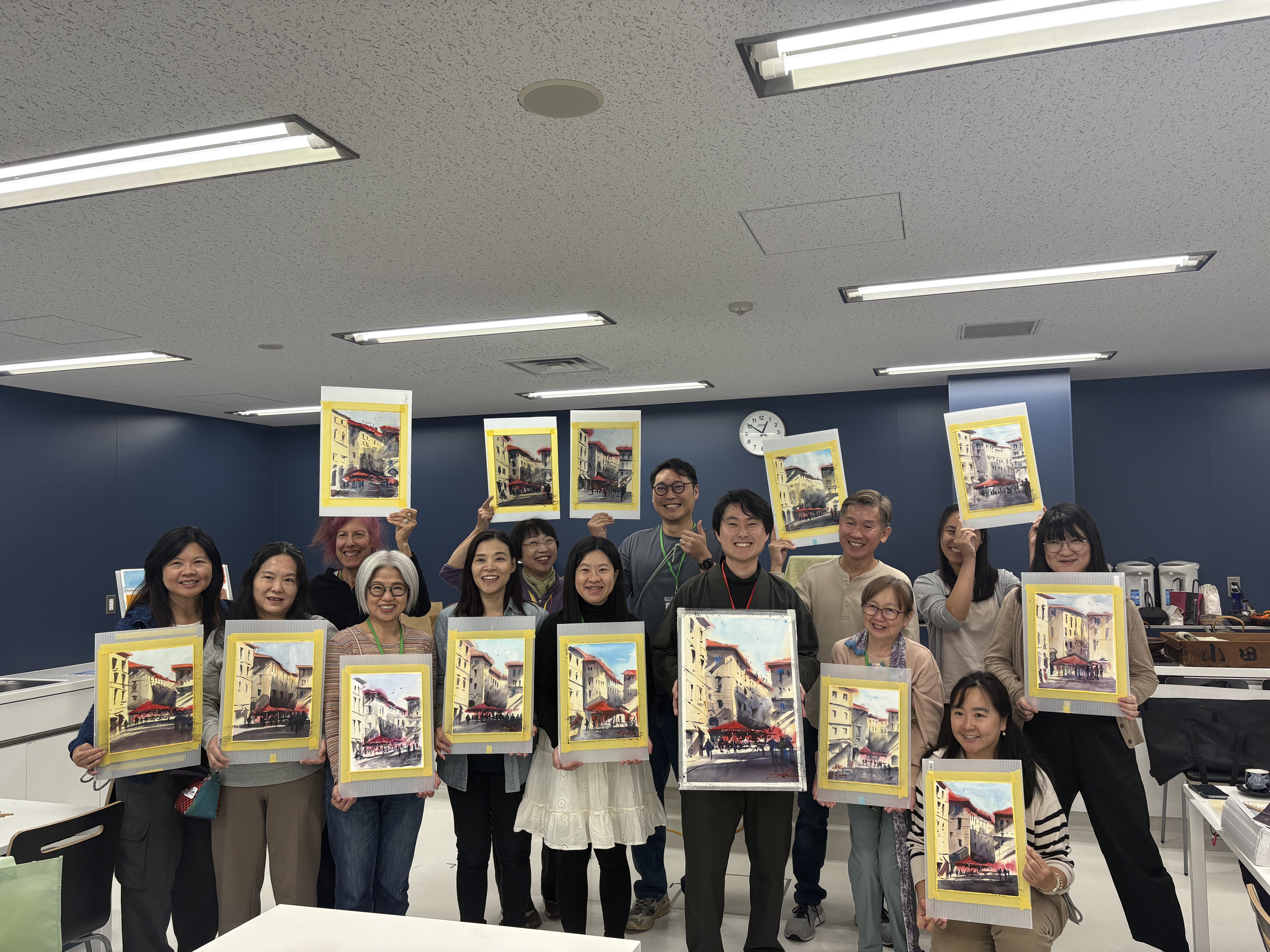 Urban Sketchers Tokyo主催】水彩画ワークショップを開催いたしました