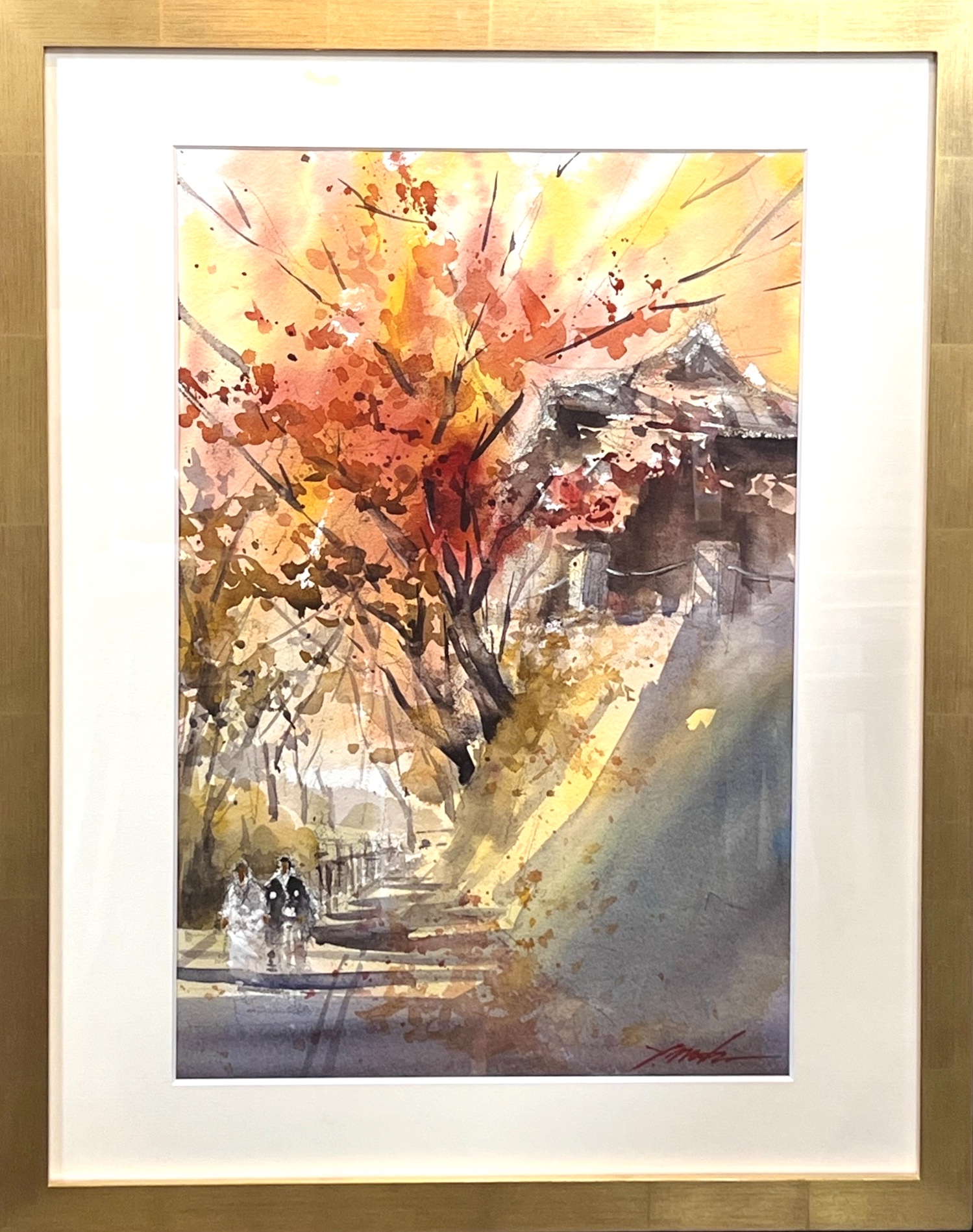 二組紹介】作品をご購入頂きました！ | 鎌倉水彩画塾