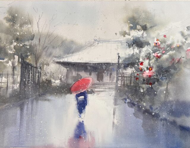 【ルースペインティング・ムーブメント宣言！！】新年仕事初めは鎌倉FMラジオに出演させていただきました！