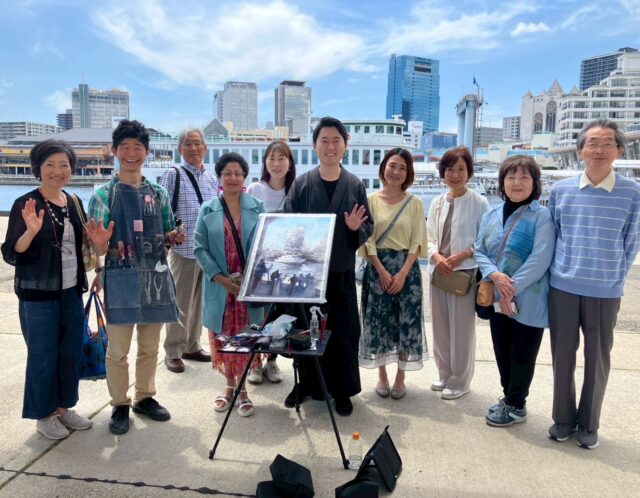 【神戸】日本なでしこ水彩トリエンナーレ2026に作品選出&ワークショップ講師をさせて頂きました！