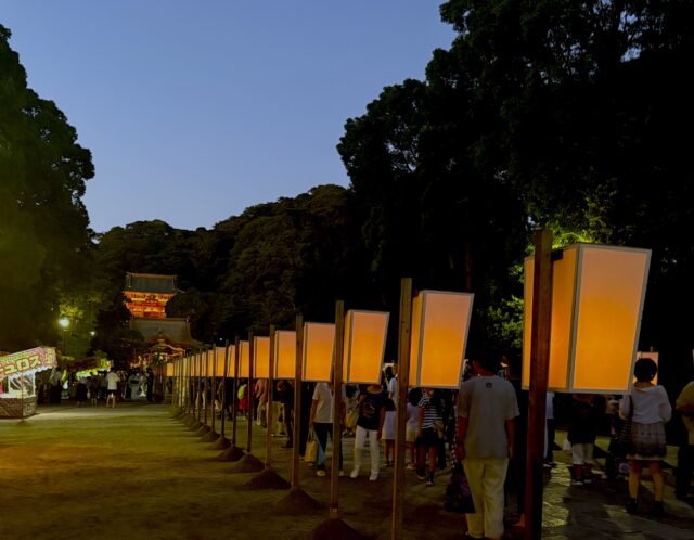 【新作公開】鎌倉・鶴岡八幡宮の”ぼんぼり祭”で幻想的な夏を体験！